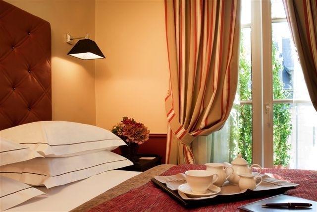 Hotel Lenox Saint Germain Paryż Pokój zdjęcie
